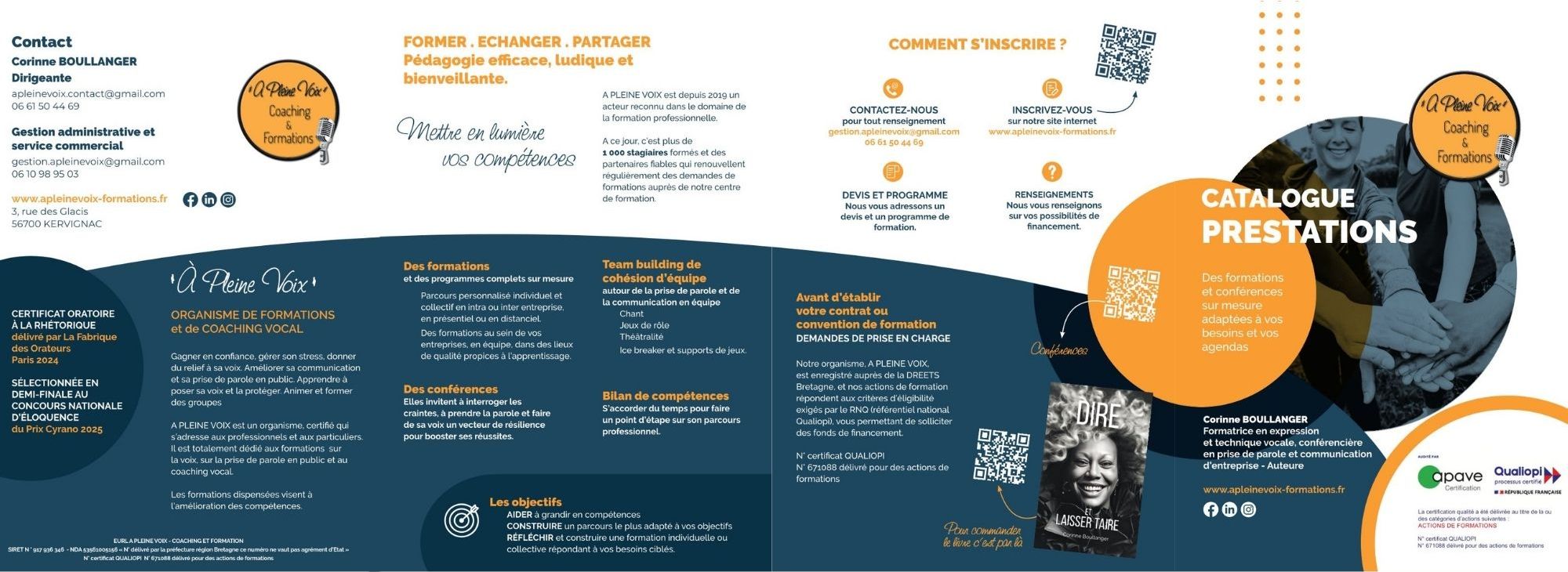 Image de présentation A PLEINE VOIX coaching et formations